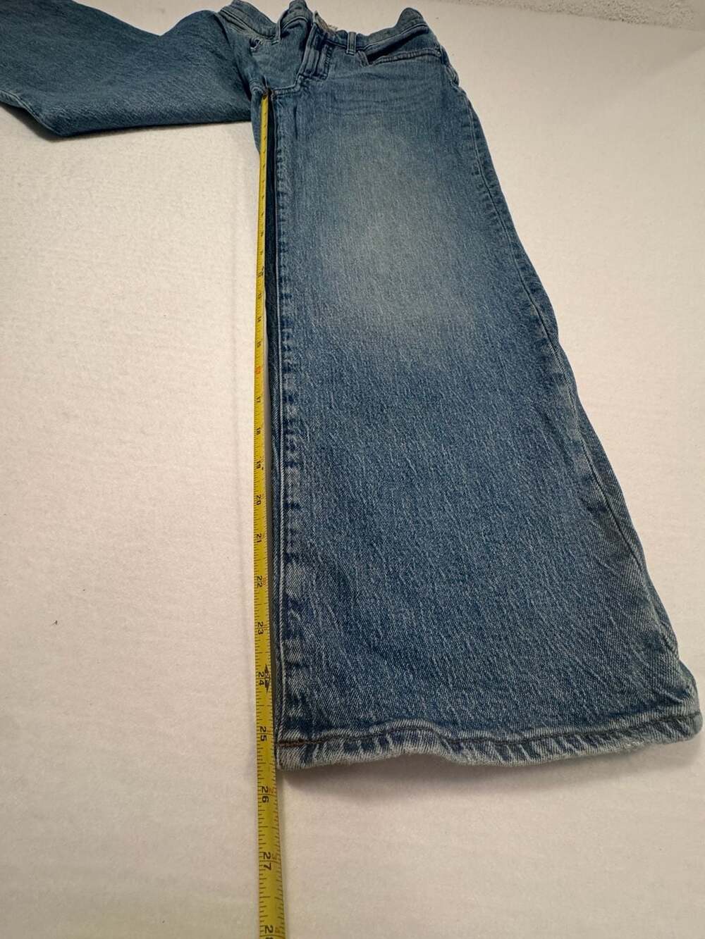 Madewell Perfect Vintage Wide Leg Jeans 25P - Picture 3 of 10